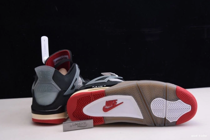 Cheap 4 White Jordan x Bred Air CV9388-001 Off Retro 0725